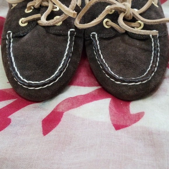 Sperry Top-Sider brown mocassin sz 7, runs small - Picture 5 of 7